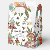 魔法の水色かわいいラディバグガールズ誕生日 フェイバーボックス (オープン)