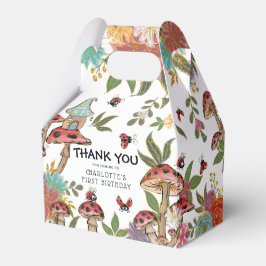 魔法の水色かわいいラディバグガールズ誕生日 フェイバーボックス