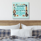 魔法の水色「誓う誓う」 キャンバスプリント (インサイチュ (寝室))