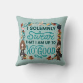 魔法の水色「誓う誓う」 クッション (裏面)