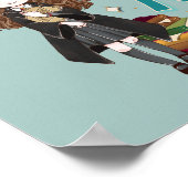 魔法の水色「誓う誓う」 ポスター (角)