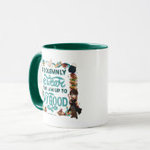 魔法の水色「誓う誓う」 マグカップ (正面左)