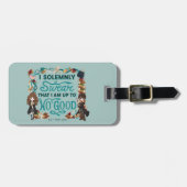 魔法の水色「誓う誓う」 ラゲッジタグ (正面横)