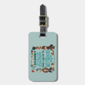 魔法の水色「誓う誓う」 ラゲッジタグ (正面縦)