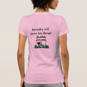 魔法の洗濯日 Tシャツ (裏面)