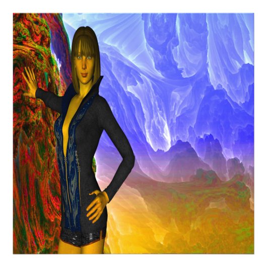 魔法の洞窟 フォトプリント            (正面)