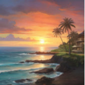 魔法の海あなたの写真の拡大をパーソナライズ フォトプリント           