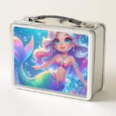 魔法の海底プリンセスマーメイド メタルランチボックス (裏面)