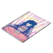 魔法の湖フェアリースパイラルフォトノートブック ノートブック (左側)