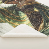 魔法の滝で魅惑の女神 シェルパブランケット (3/4)