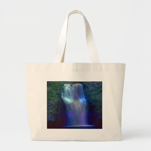 魔法の滝のバッグ ラージトートバッグ (正面)