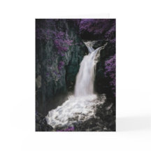 魔法の滝の挨拶状