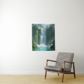 魔法の滝の風景 タペストリー (インサイチュ)