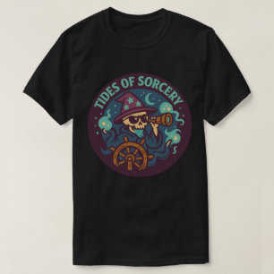 魔法の潮流 マジック スカル Tシャツ