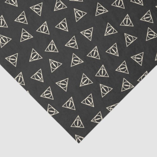 魔法の灰色の黄色の三角形の円の杖の記号 薄葉紙 (詳細)