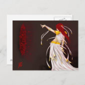 魔法の点火はがき ポストカード (正面/裏面)