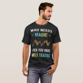 魔法の為替取引トレーダー Tシャツ (正面フル)