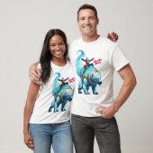 魔法の熊に乗るサンタクロース Tシャツ (ユニセックス)