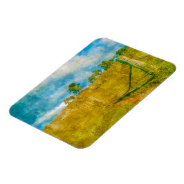 魔法の牧歌的な風景 マグネット