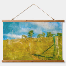 魔法の牧歌的な風景 吊り下げ型タペストリー