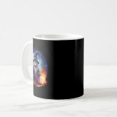 魔法の猫の魔術師エンチャント・ウィザード猫 コーヒーマグカップ (正面左)