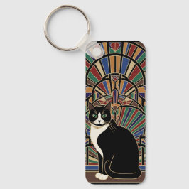 魔法の猫 キーホルダー