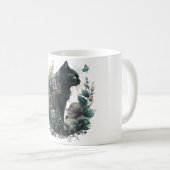 魔法の猫 コーヒーマグカップ (正面右)
