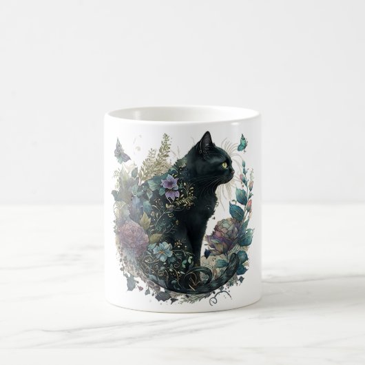 魔法の猫 コーヒーマグカップ (中央)