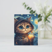 魔法の猫 ポストカード (スタンド正面)