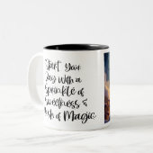 魔法の甘味の小振り – マグカップ – 白 (正面左)