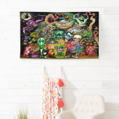 魔法の生き物のバナー 横断幕 (インサイチュ)