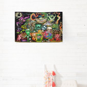 魔法の生き物のバナー 横断幕 (インサイチュ)