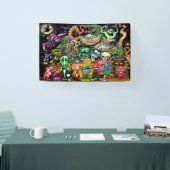 魔法の生き物のバナー 横断幕 (トレードショー)