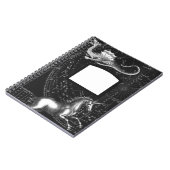 魔法の生き物コンステレーションメモ帳 ノートブック (左側)