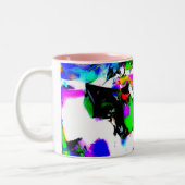 魔法の白いマグ ツートーンマグカップ (左)