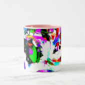 魔法の白いマグ ツートーンマグカップ (中央)