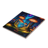 魔法の真夜中のキノコの森 タイル (側面)