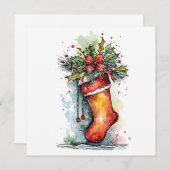 「魔法の瞬間:クリスマスの思い出を捉える」 ノートカード (正面/裏面)