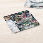 魔法の瞬間 スクエアペーパーコースター (アングル)