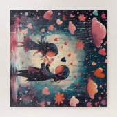 魔法の瞬間:母と娘 ジグソーパズル (横)