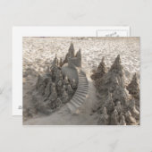 魔法の砂の城 ポストカード (正面/裏面)