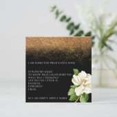 魔法の砂フローラごめんね謝罪カード サンキューカード (スタンド正面)