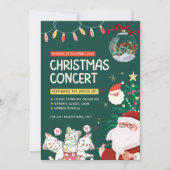 "魔法の祝祭：クリスマスの招待状" 招待状 (正面)