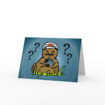 魔法の神秘的なグラウンドホッグ