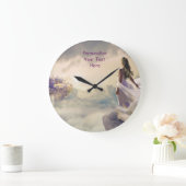 魔法の神秘的なファンタジー夢 ラージ壁時計 (ホーム)