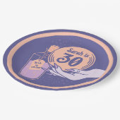 魔法の神秘的な邪悪なハロウィーン紙プレート ペーパープレート (アングル)