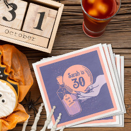 魔法の神秘的な邪悪なハローウィンパーティ