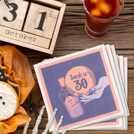 魔法の神秘的な邪悪なハローウィンパーティ