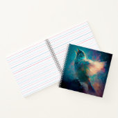 魔法の神秘的な鳴鳥がその歌を歌う ノートブック (内部)