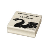 魔法の神話ドラゴンこの本は属している ラバースタンプ (スタンプ)